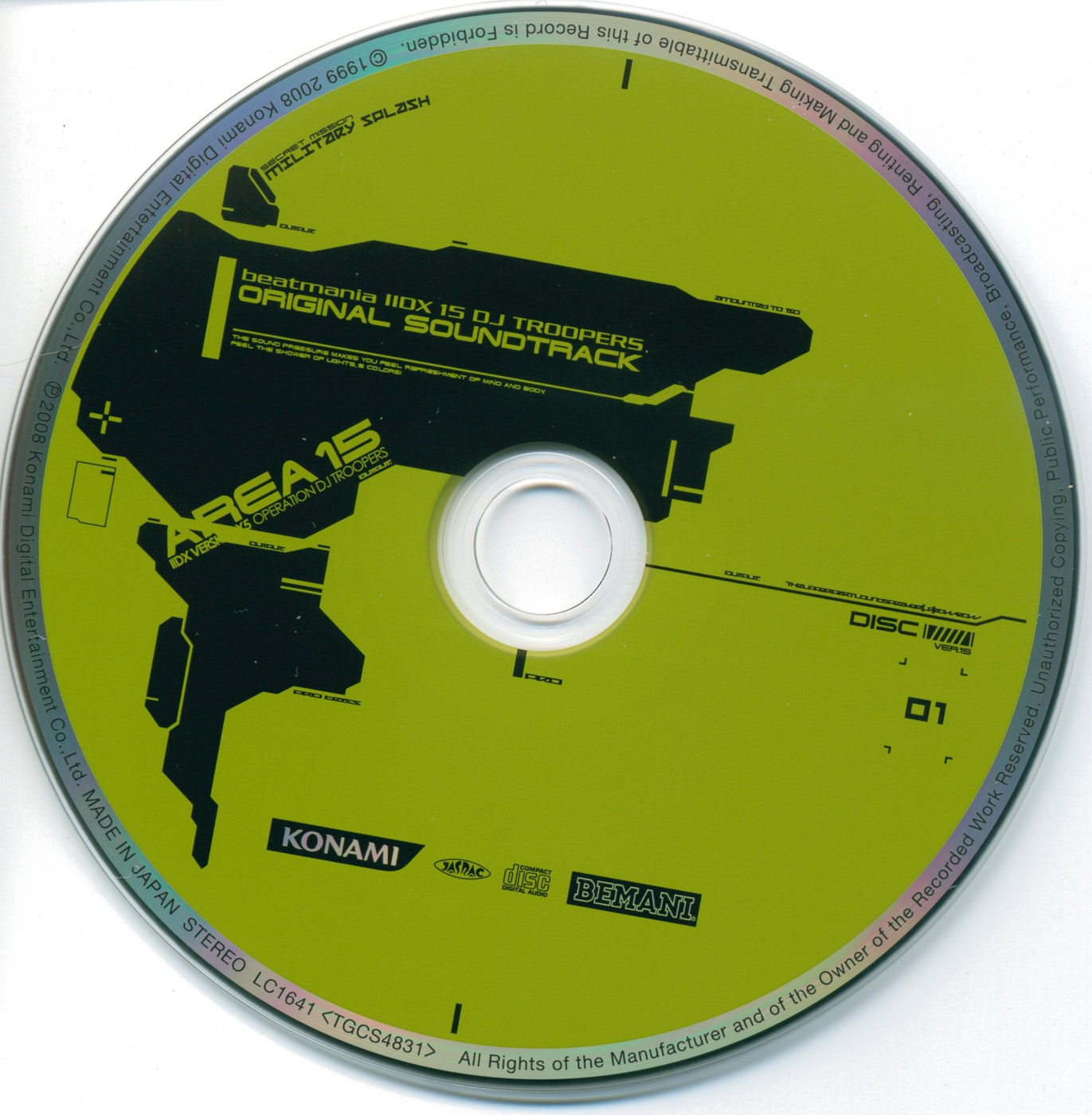 beatmania IIDX 15 DJ TROOPERS ORIGINAL SOUNDTRACK (2008) MP3 - Download beatmania  IIDX 15 DJ TROOPERS ORIGINAL SOUNDTRACK (2008) Soundtracks for FREE!